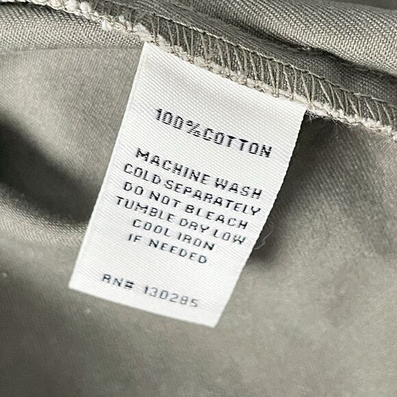 Per Se Utility Vest Women Size M Cargo Hunter Green Pockets Waist Drawstring - Picture 8 of 14